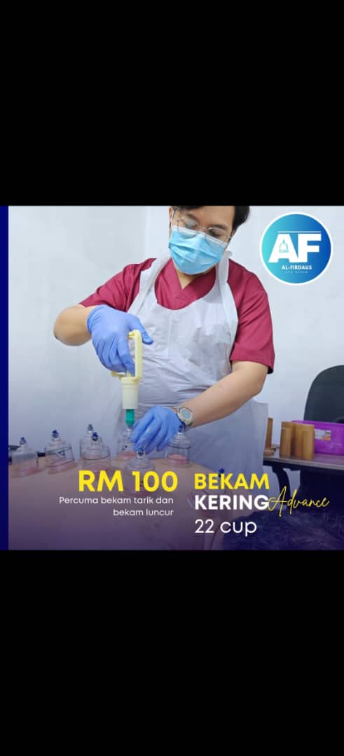 Sesi rawatan bekam